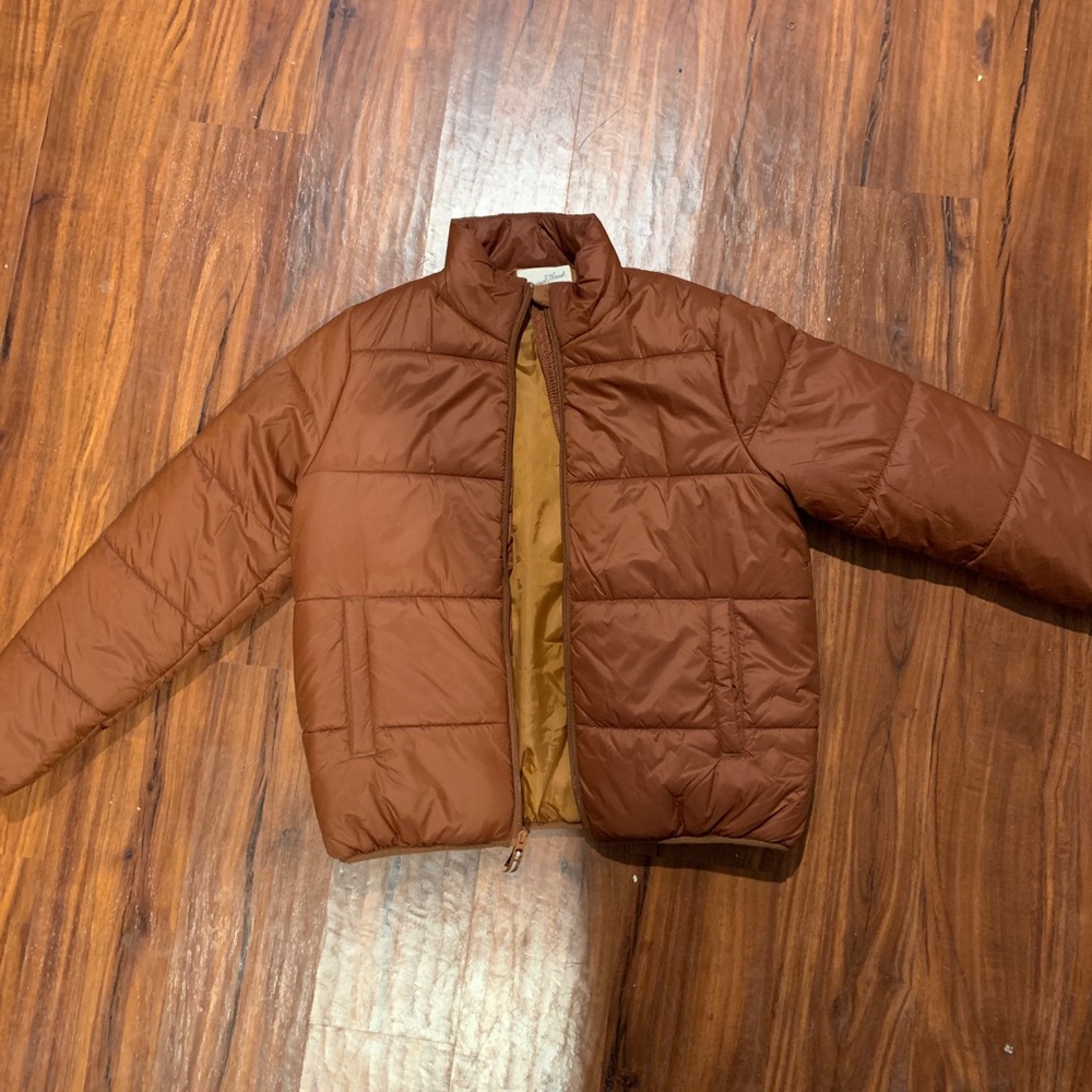 Target Rust Puffer Jacket